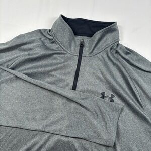 Under Armour Pullover Mens XL HeatGear Quarter Zip Athletic Performance Golf Men